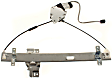 Front, Passenger Side Power Window Regulator, With Motor