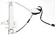 Front, Driver Side Power Window Regulator, With Motor