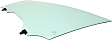 Front, Driver Side Door Glass, Green Tint, Replaces NAGS No. FD25563 GTYN