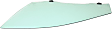 Front, Driver Side Door Glass, Green Tint, Replaces NAGS No. FD25563 GTYN