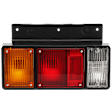 2005 Isuzu NPR-HD - Driver Side Halogen Tail Light, With bulb(s), OE Replacement
