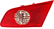Passenger Side Tail Light, with Bulb, Halogen, Red Lens