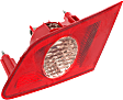 Passenger Side Tail Light, with Bulb, Halogen, Red Lens