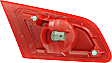 Passenger Side Tail Light, with Bulb, Halogen, Red Lens