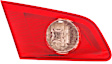 Driver Side Tail Light, with Bulb, Halogen, Red Lens