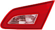 Passenger Side Tail Light, with Bulb, Halogen, Clear and Red Lens