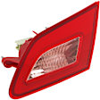Passenger Side Tail Light, with Bulb, Halogen, Clear and Red Lens