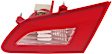 Passenger Side Tail Light, with Bulb, Halogen, Clear and Red Lens