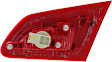 Driver Side Tail Light, with Bulb, Halogen, Clear and Red Lens