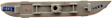 Rear, Passenger Side Bumper Reflector,, CAPA Certified