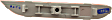 Rear, Driver Side Bumper Reflector,, CAPA Certified