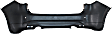 Rear Primed Bumper Cover, For Models With Premium Package, With Parking Aid Sensor Holes