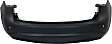 Rear Primed Bumper Cover, For Models With Premium Package, With Parking Aid Sensor Holes, CAPA Certified