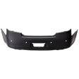 Rear Primed Bumper Cover, Sedan, For Models With Premium Package, (G25 Sport Model), With Parking Aid Sensor Holes