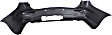Rear Primed Bumper Cover, For Models With Premium, Towing, and Driver Assist Package, With Parking Aid Sensor Holes