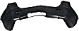 Rear Primed Bumper Cover, For Models Without Premium Package, With Towing Package
