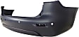 Rear Primed Bumper Cover, For Models With Premium and Driver Assist Packages, Without Towing Package, With Parking Aid Sensor Holes