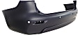 Rear Primed Bumper Cover, For Models With Premium and Driver Assist Packages, Without Towing Package, With Parking Aid Sensor Holes