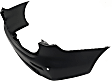 Rear Primed Bumper Cover, For Models Without Towing and Driver Assist Package
