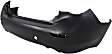 Rear Primed Bumper Cover, (14-15 Hybrid Model)