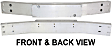 Rear Bumper Reinforcement, Aluminum, Base Model