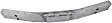 Rear Bumper Reinforcement, Aluminum, Sedan
