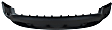 Front, Lower Bumper Cover, Textured, without Tow Hook Holes, MK Platform