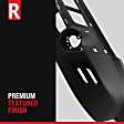 Front, Lower Bumper Cover, Textured, without Tow Hook Holes, MK Platform