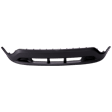 Front, Lower Bumper Cover, Textured, without Tow Hook Holes, MK Platform, CAPA Certified