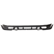 Front, Lower Bumper Cover, Textured, With Tow Hook Holes, With Chrome Trim Holes