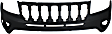 Front, Upper Primed Bumper Cover, MK Platform