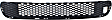 Front, Center Bumper Grille, Black, SRT8 Model, 8 Cyl., 6.4L Engine