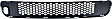 Front, Center Bumper Grille, Black, SRT8 Model, 8 Cyl., 6.4L Engine