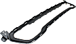 Front, Driver or Passenger Side Bumper Trim, Dark Gray