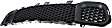 Front Bumper Grille, Textured Black