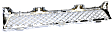 Front, Center Bumper Grille, Chrome