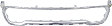 Front, Driver or Passenger Side Bumper Trim, Chrome, Limited Model, CAPA Certified