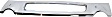 2017 Jeep Patriot - Front, Driver or Passenger Side Bumper Trim, For Models With Tow Hook Holes, Chrome
