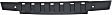 2010 Jeep Wrangler - Front, Upper Bumper Trim, For Models With Standard Duty Bumper Cover, Textured Black