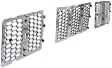 Grille Assembly, Chrome Shell and Insert, CAPA CERTIFIED