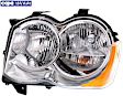 Driver Side Headlight, with Bulb, Halogen, Laredo/Limited/North Edition Models, CAPA CERTIFIED
