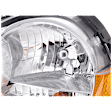 Driver Side Headlight, with Bulb, Halogen, Laredo/Limited/North Edition Models, CAPA CERTIFIED