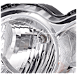 Driver Side Headlight, with Bulb, Halogen, Laredo/Limited/North Edition Models, CAPA CERTIFIED