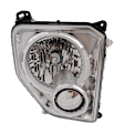Passenger Side Headlight, with Bulb, Halogen, 6 Cyl., 3.7L Engine, without Fog Light