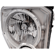 Passenger Side Headlight, with Bulb, Halogen, 6 Cyl., 3.7L Engine, without Fog Light, CAPA Certified