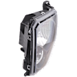 Driver Side Headlight, with Bulb, Halogen, Clear Lens, Black Interior, 6 Cyl., 3.7L Engine, CAPA Certified