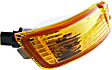 Front, Passenger Side Turn Signal Light, With bulb(s)