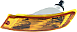 Front, Driver Side Turn Signal Light, With bulb(s)