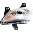 Front, Passenger Side Turn Signal Light, With bulb(s)