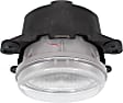 Front, Driver or Passenger Side Halogen Fog Light, With bulb(s), CAPA Certified
